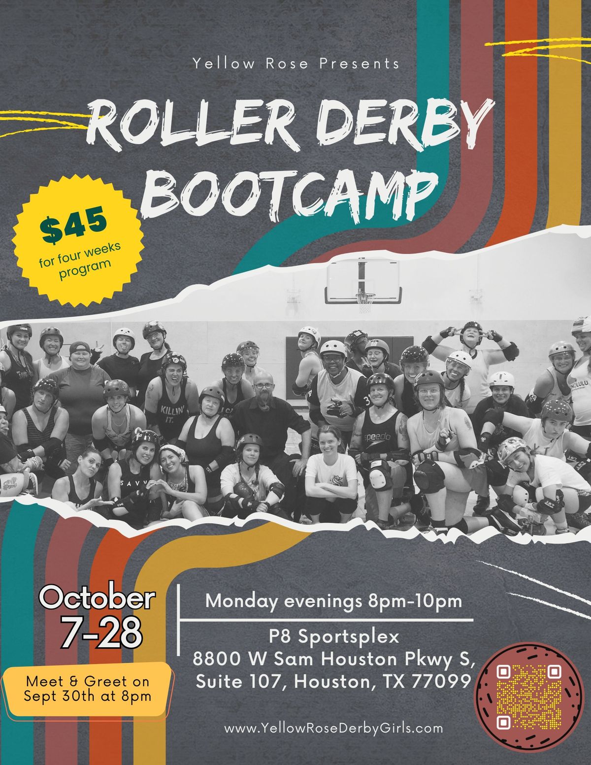 Roller Derby Bootcamp by Yellow Rose Derby Girls