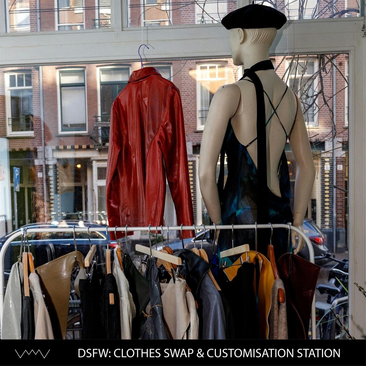Dutch Sustainable Fashion Week: Clothes Swap + Customisation Station