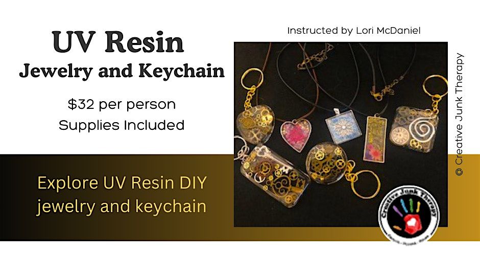 UV Resin Jewelry & Keychains