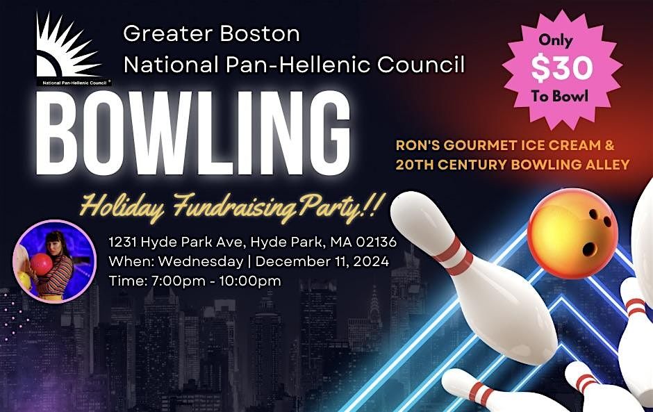 NPHC Holiday Fundraising Bowling Party