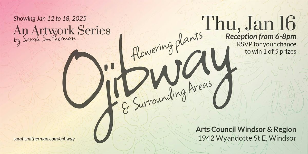 Flowering Plants of Ojibway Art Series