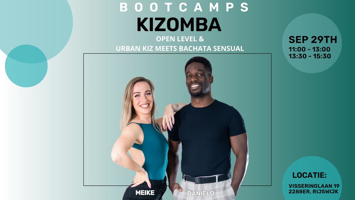 Kizomba Bootcamps - Open Level & Urban Kiz meets Bachata Sensual