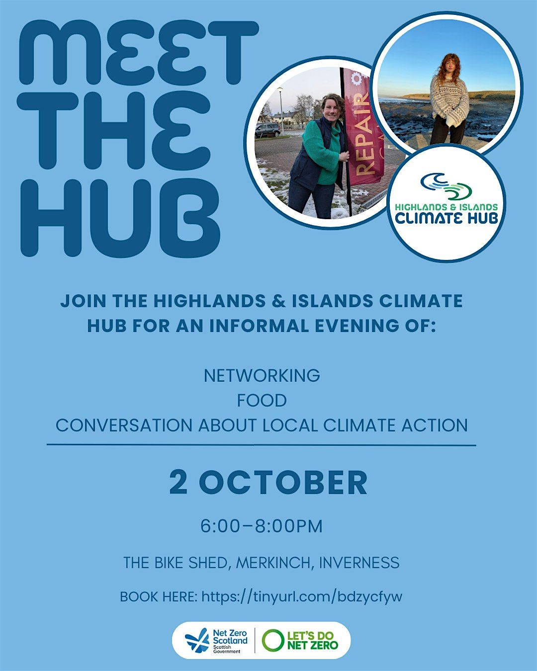 Meet the Hub: A Climate Conversation for Inverness