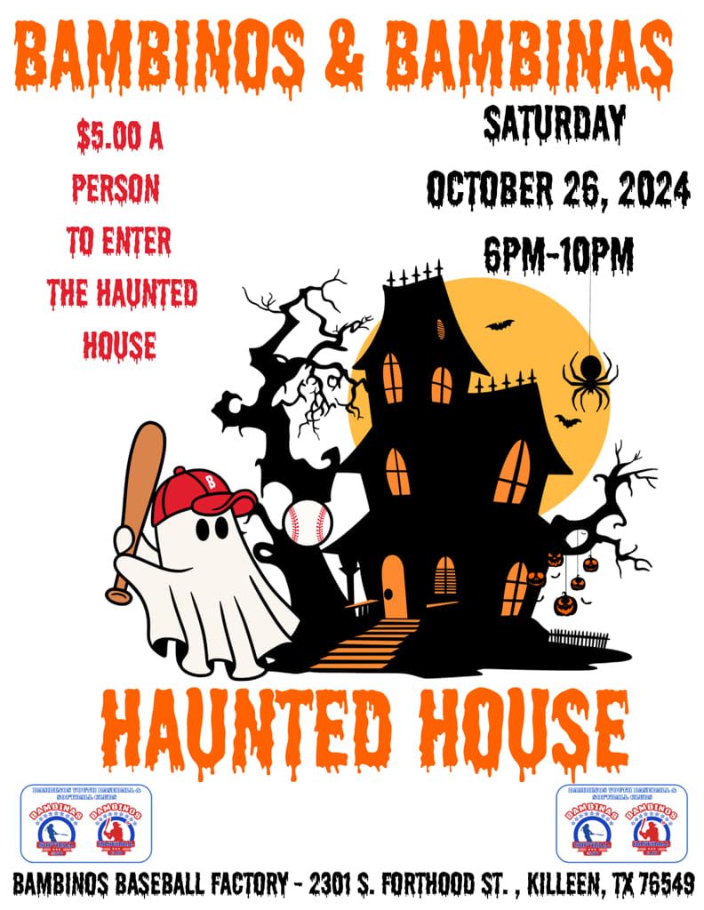 Bambinos & Bambinas Haunted House