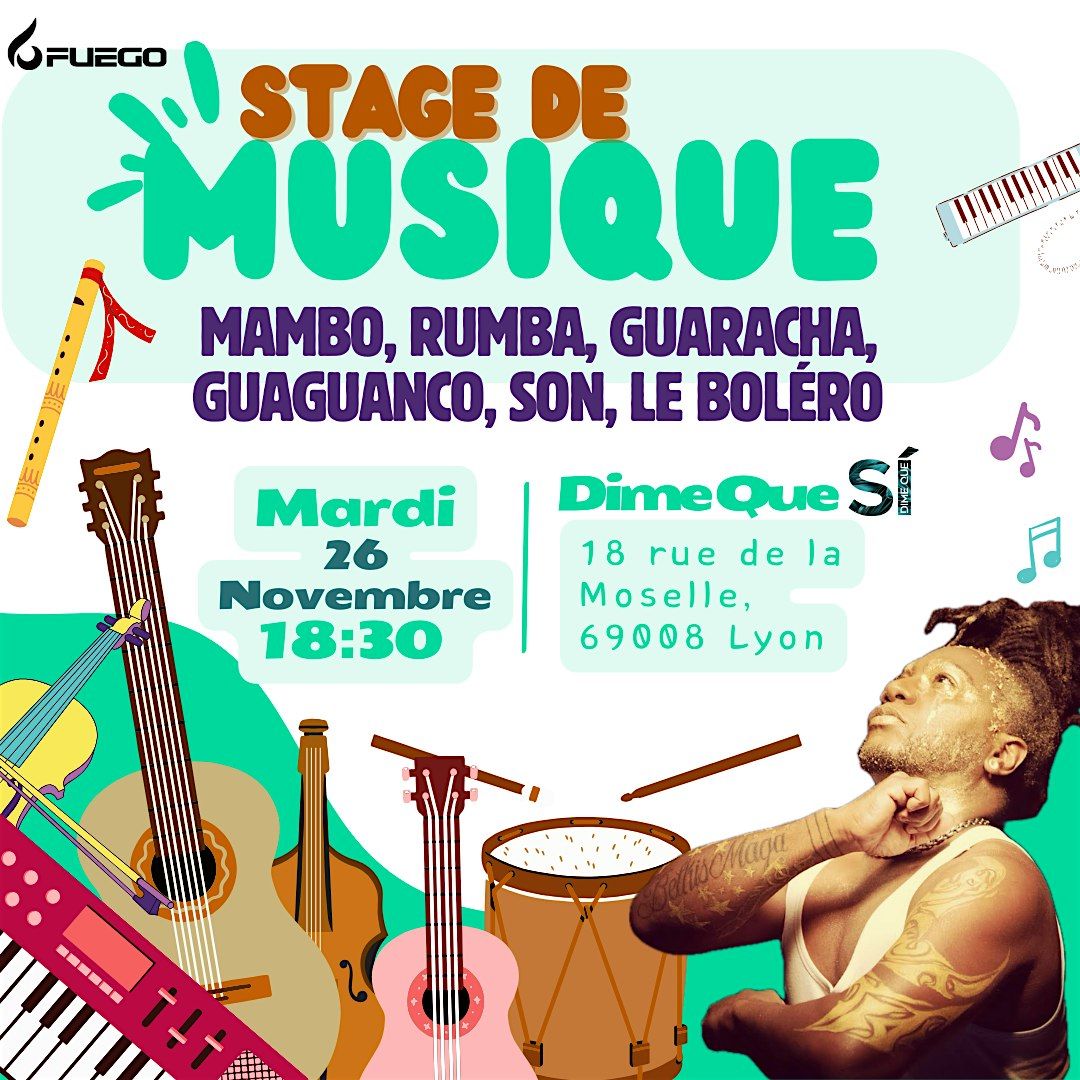 STAGE DE MUSIQUE | TALLER DE M\u00daSICA | MUSIC WORKSHOP Afro-Caribbean