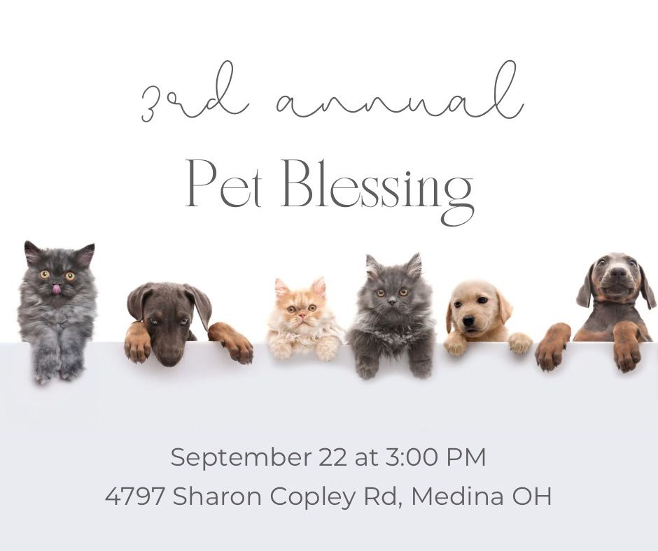 First Christian Church Pet Blessing