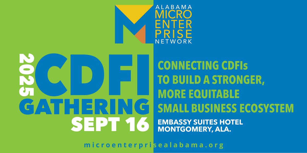 2025 Alabama Microenterprise Network CDFI Gathering