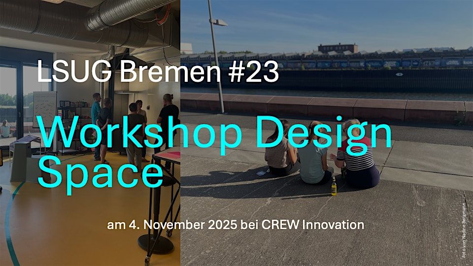 Workshop Design Space \u2013 Deine Idee, dein Workshop!