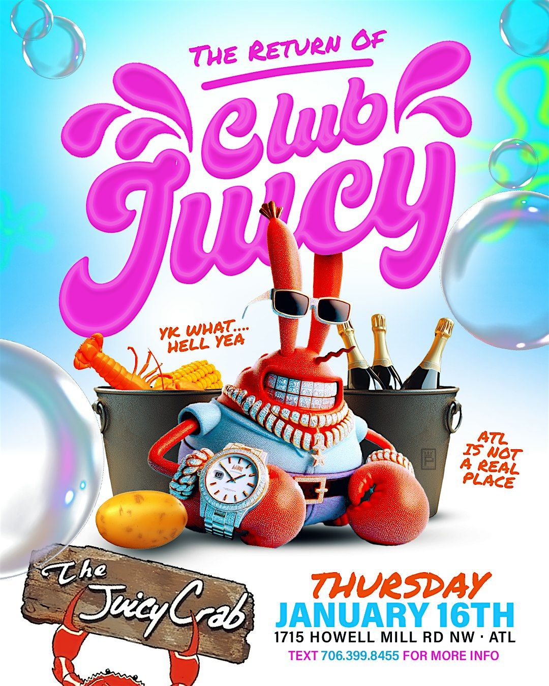 RETURN OF CLUB JUICY - JUICY CRAB BACK TO SCHOOL  AFTERHOURS