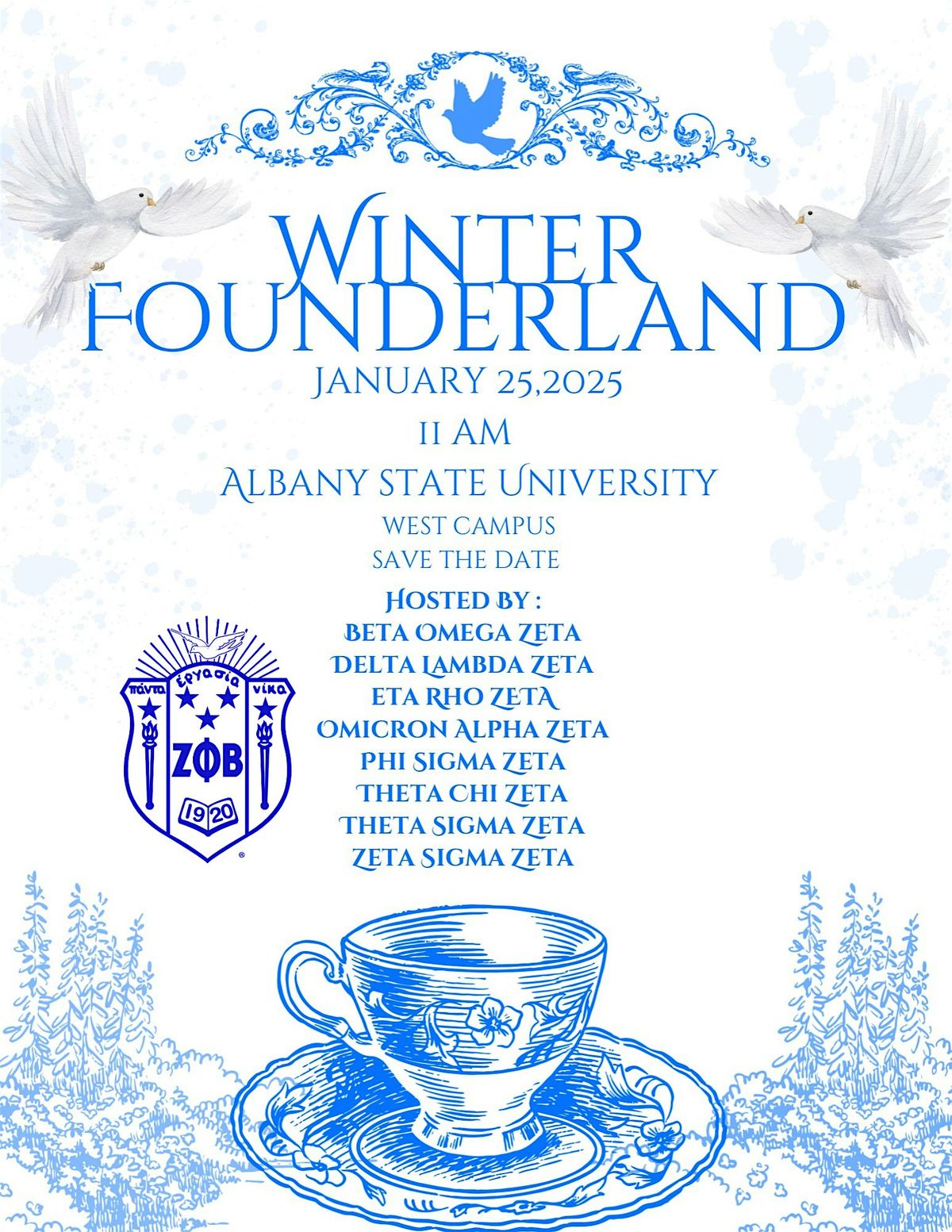 Zeta Phi Beta Sorority, Inc.  South Georgia Founders\u2019 Day Celebration