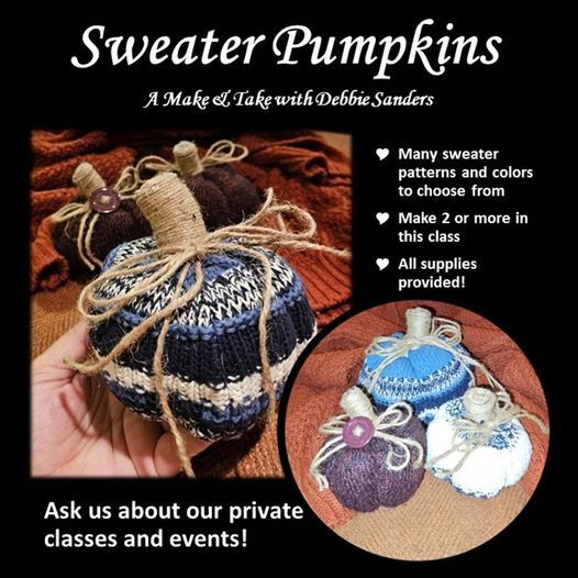 Sweater Pumpkins! w Debbie