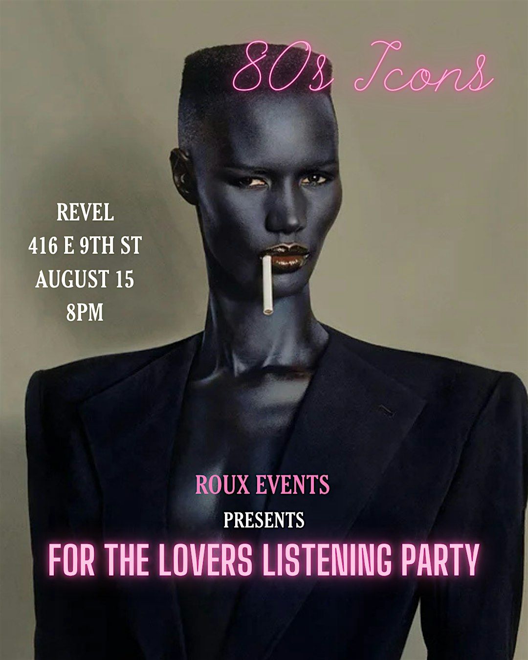 FOR THE LOVERS: 80s ICONS LISTENING PARTY