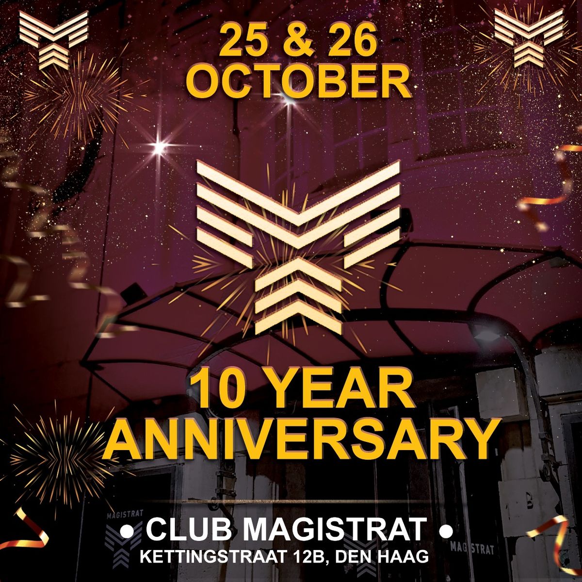 Magistrat | 10 Year Anniversary Weekender