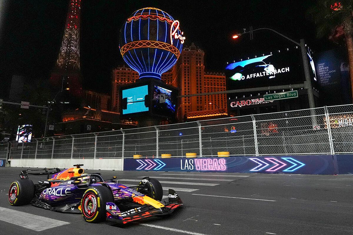 2024 Formula 1 Las Vegas Grand Prix Saturday, F1 Las Vegas Strip