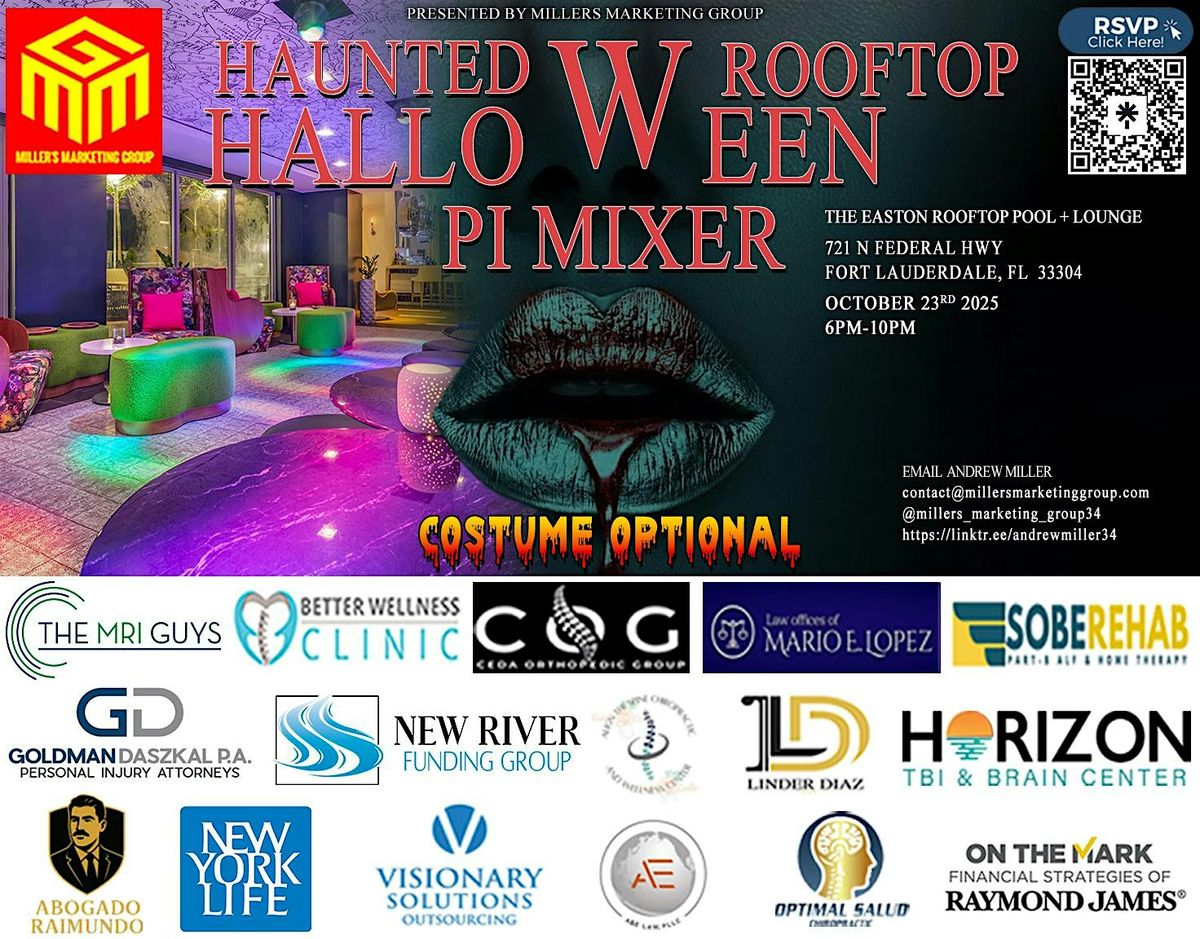 HAUNTED ROOFTOP HALLOWEEN PI MIXER
