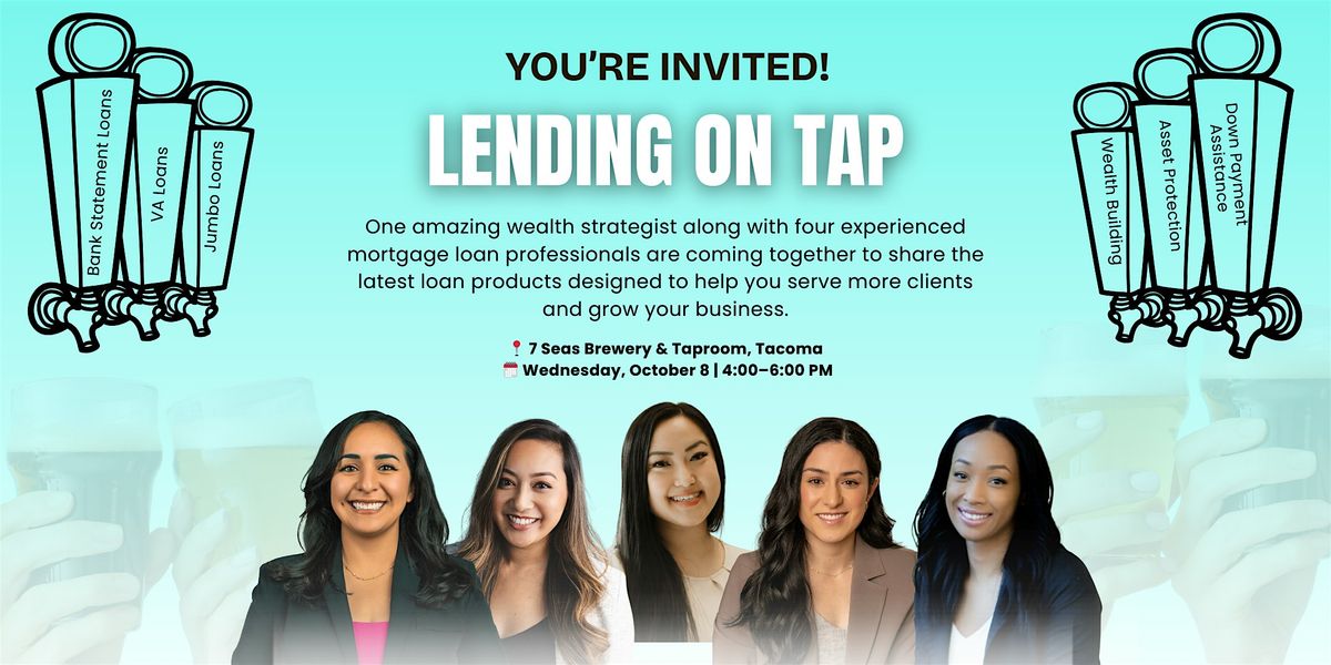 Lending on Tap: Realtor Networking Mixer
