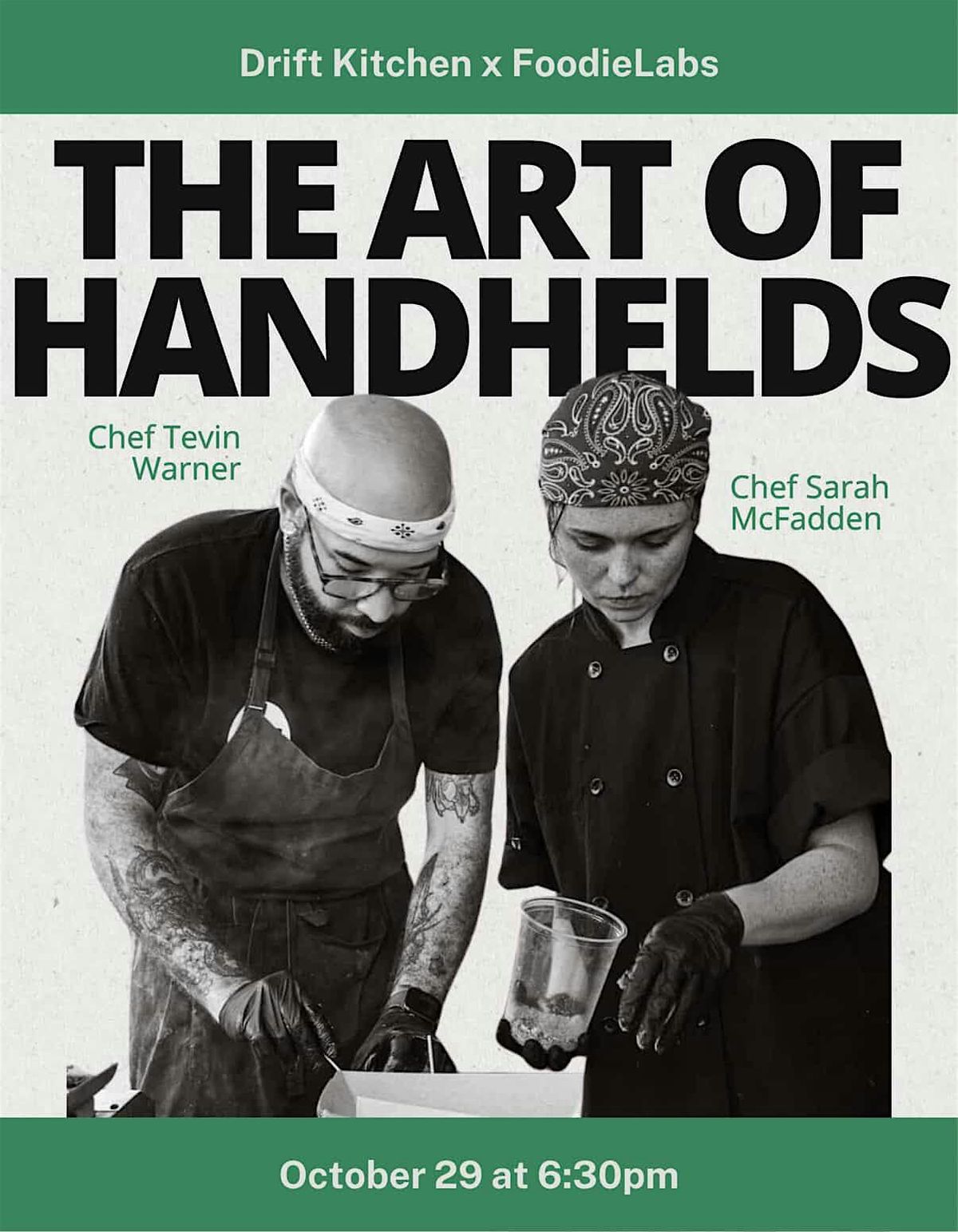 The Art of Handhelds Cooking Class