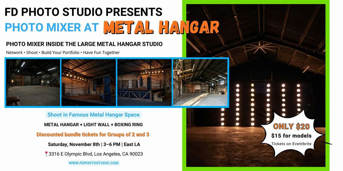 Photo Mixer Event at Metal Hangar in Los Angeles