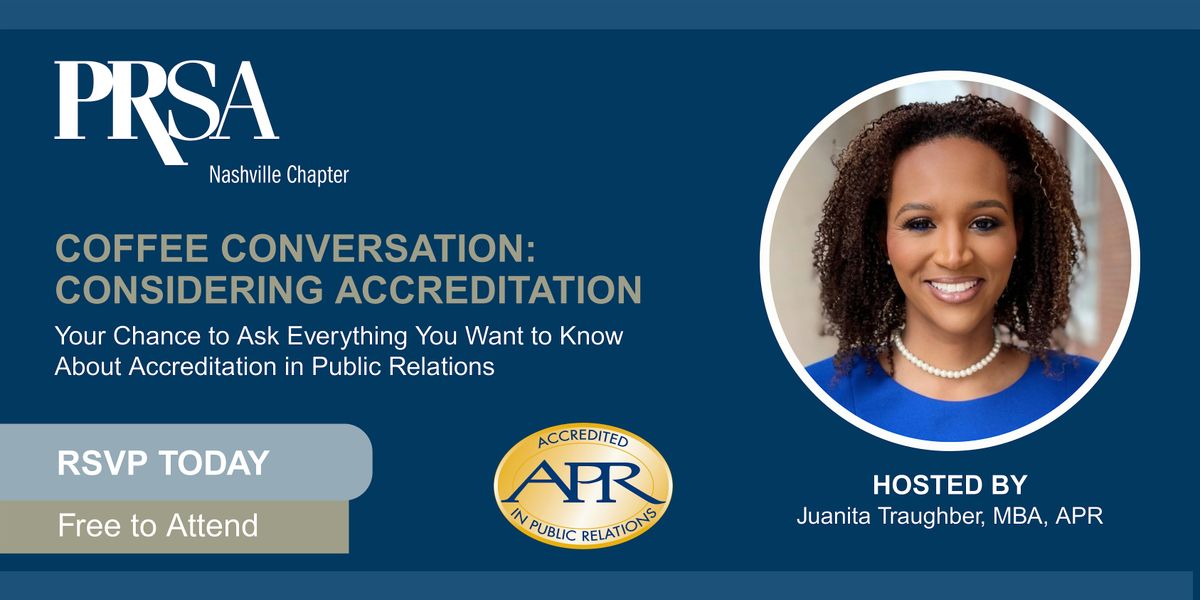 Coffee Conversation: Considering Accreditation