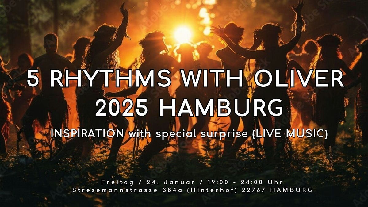 5 Rhythms Dance with Oliver in Hamburg \u301c KICKOFF EVENT