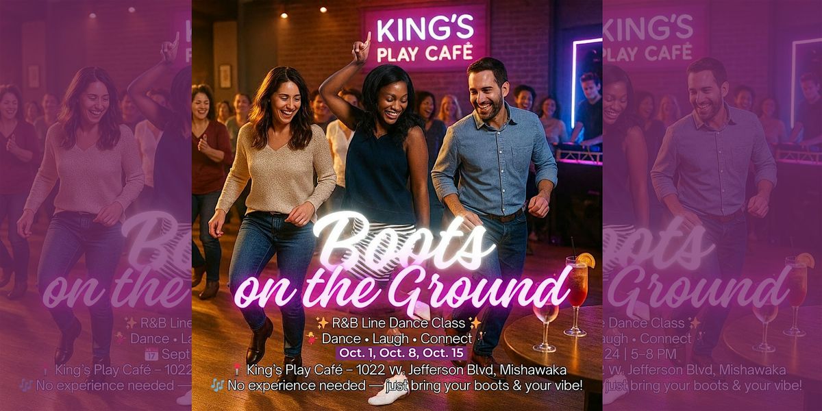 Boots On The Ground- Adult R&B Line Dance Class