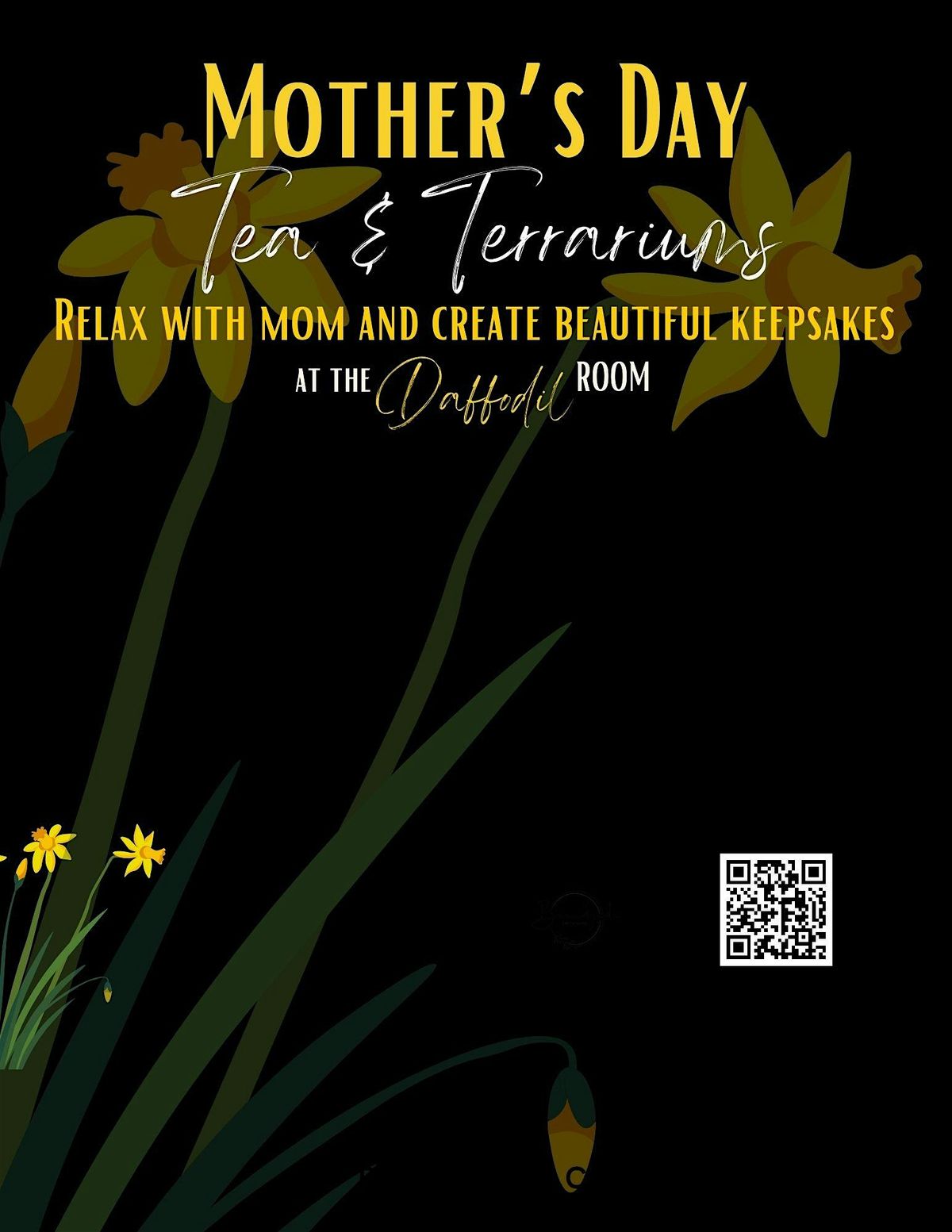 Mother's Day Tea & Terrarium Workshop