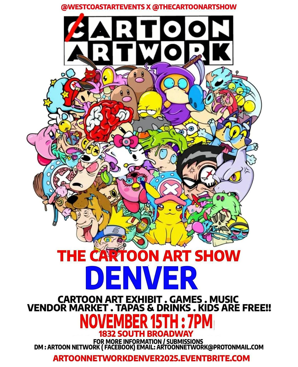 ARTOON NETWORK: The Cartoon Art Show : DENVER
