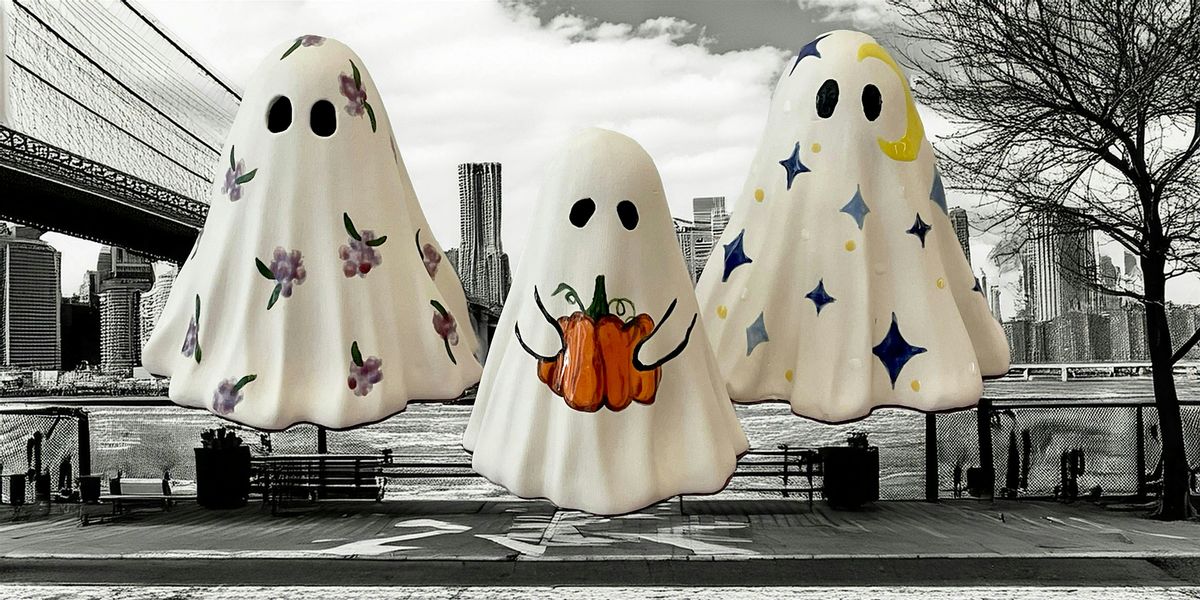 Boos & Booze (  'o')   Ceramic Ghost Decorating : Oct 16th