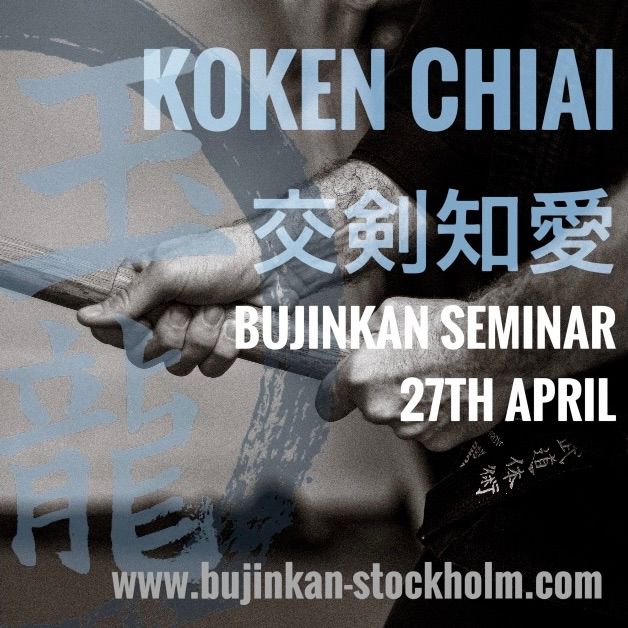 Kouken Chiai - Bujinkan Seminar