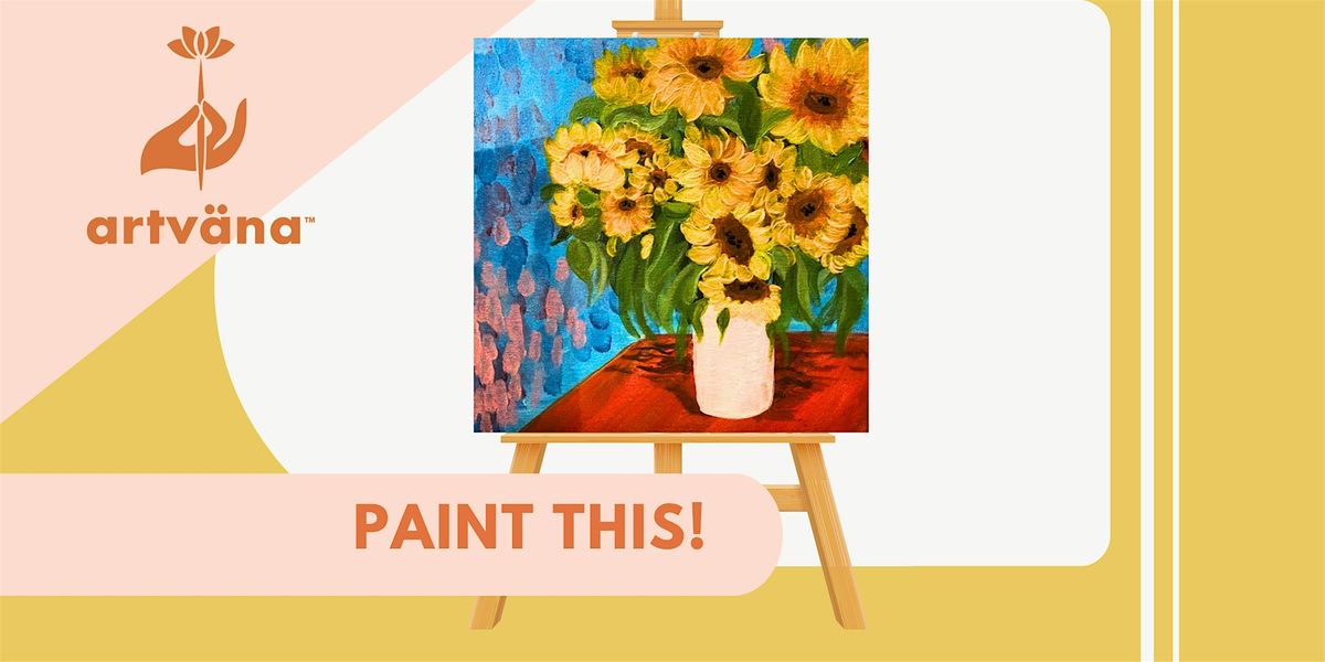 Artvana Paint and Sip Art Class at The Redd Dog Tacoma September 2025