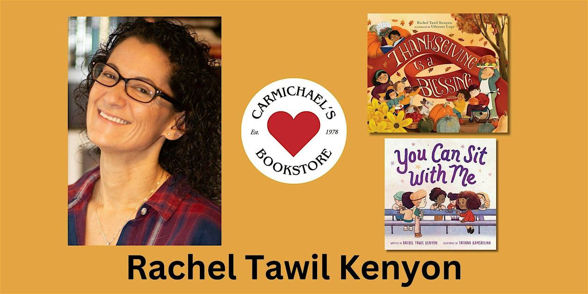Saturday Storytime with Rachel Tawil Kenyon