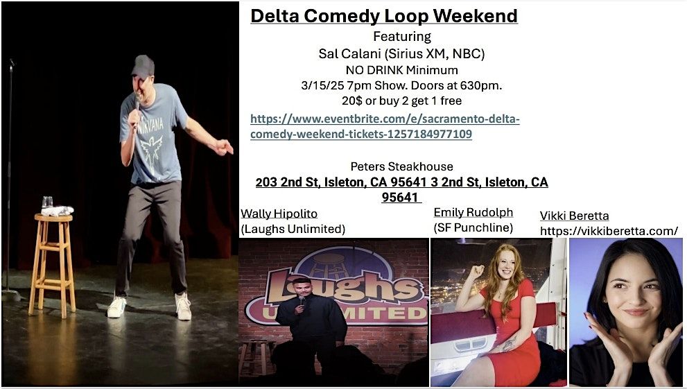 Sacramento Delta Comedy Weekend