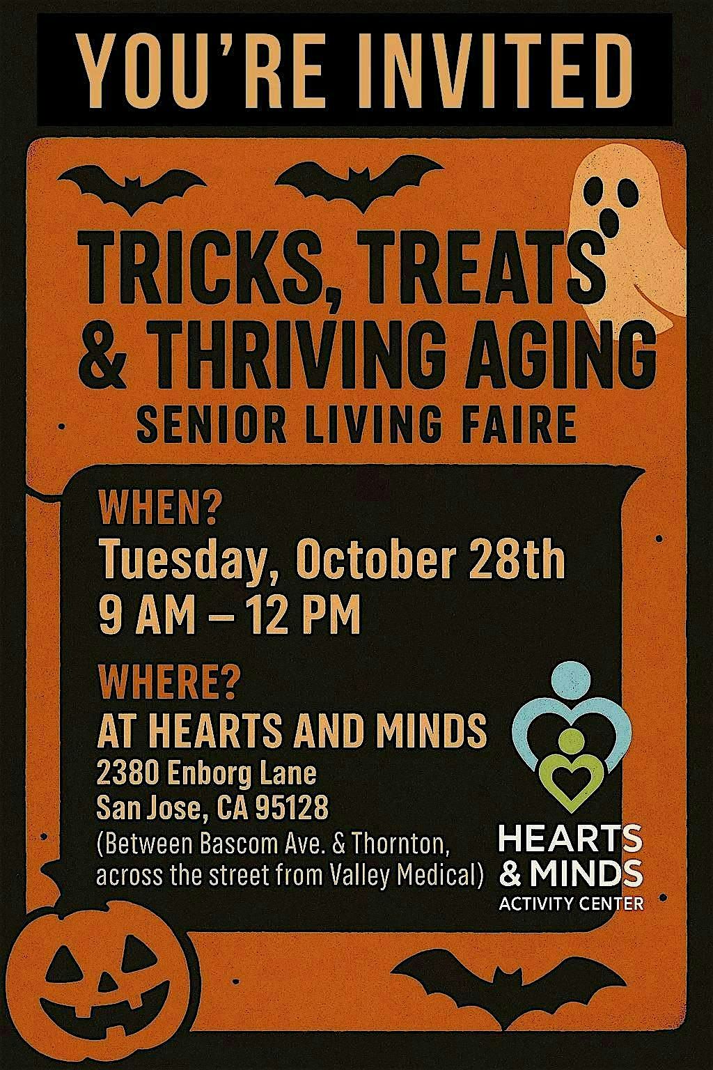 Tricks, Treats & Thriving Aging Senior Fair