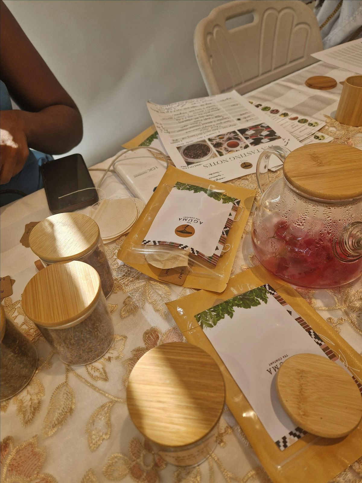 Tealicious Decadence: Herbal Tea Blending workshop with vintage teas