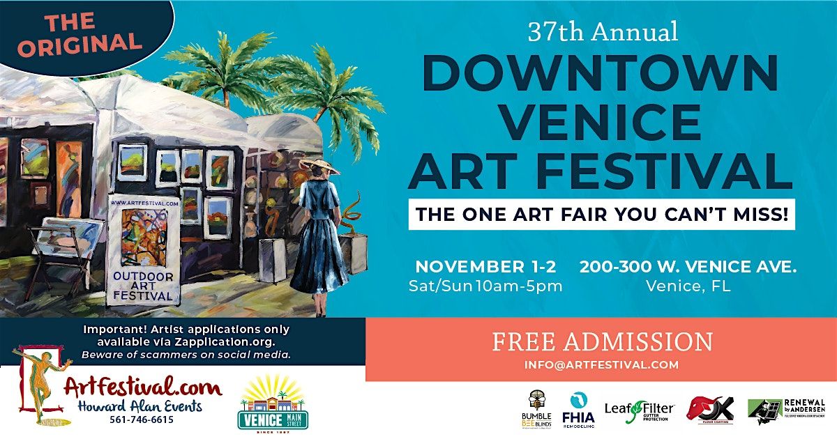 37th  Annual Downtown Venice Art Festival