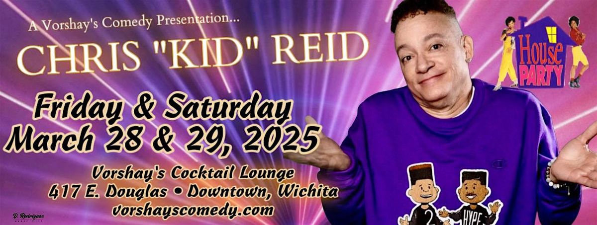 Chris "Kid" Reid live at Vorshay's!!!