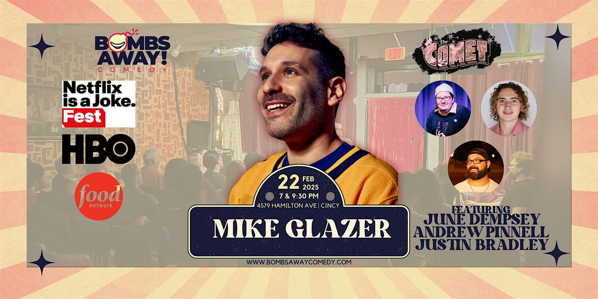 Comedy At The Comet | MIKE GLAZER