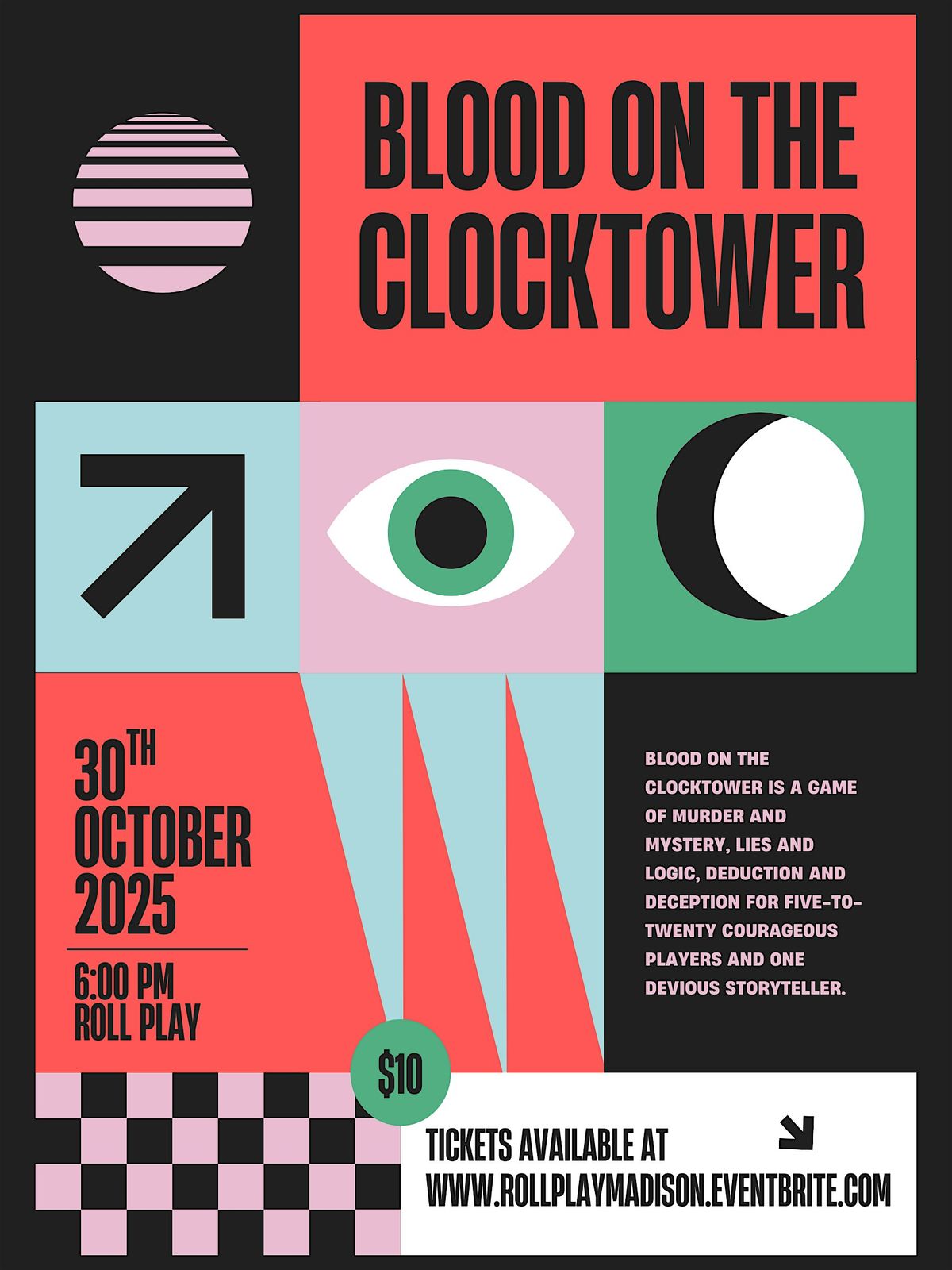 Blood on the Clock Tower Game Night