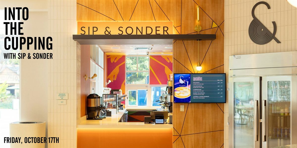 Into The Cupping with Sip & Sonder