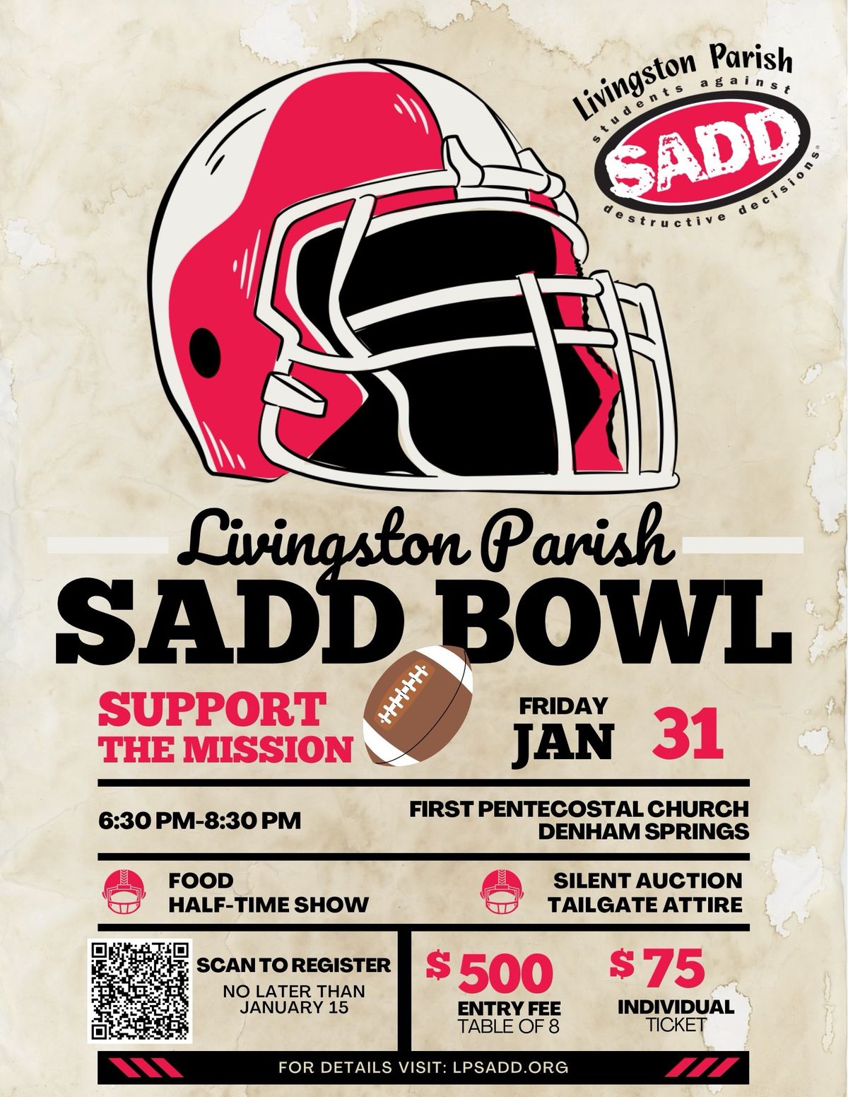 Livingston Parish SADD Bowl