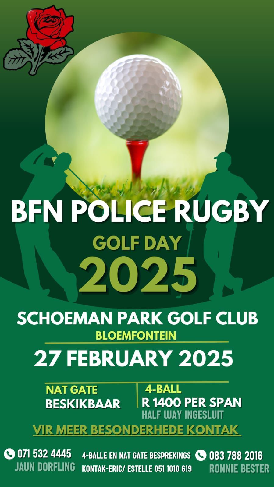 BFN Police Rugby Golf Day