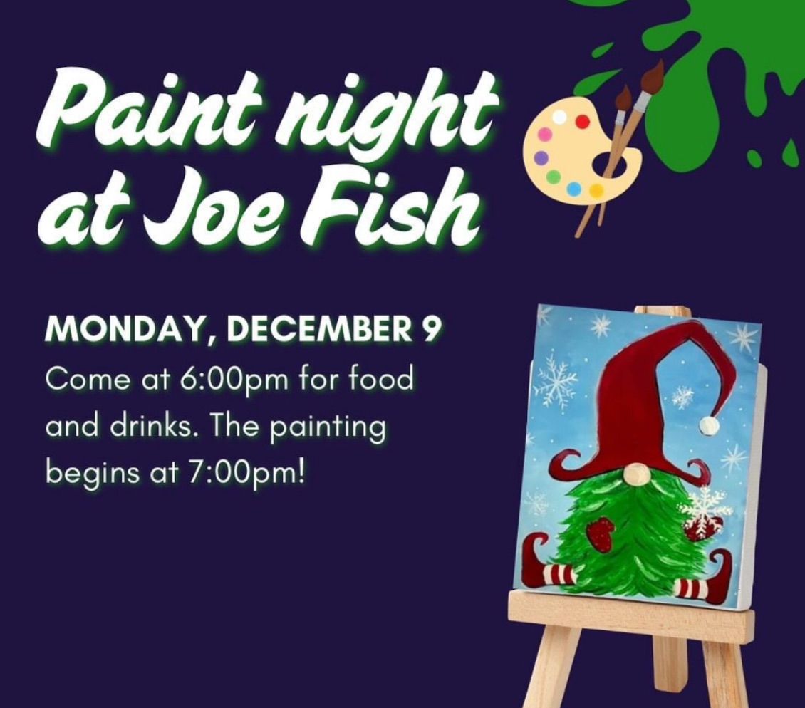 Paint Party at Joe Fish