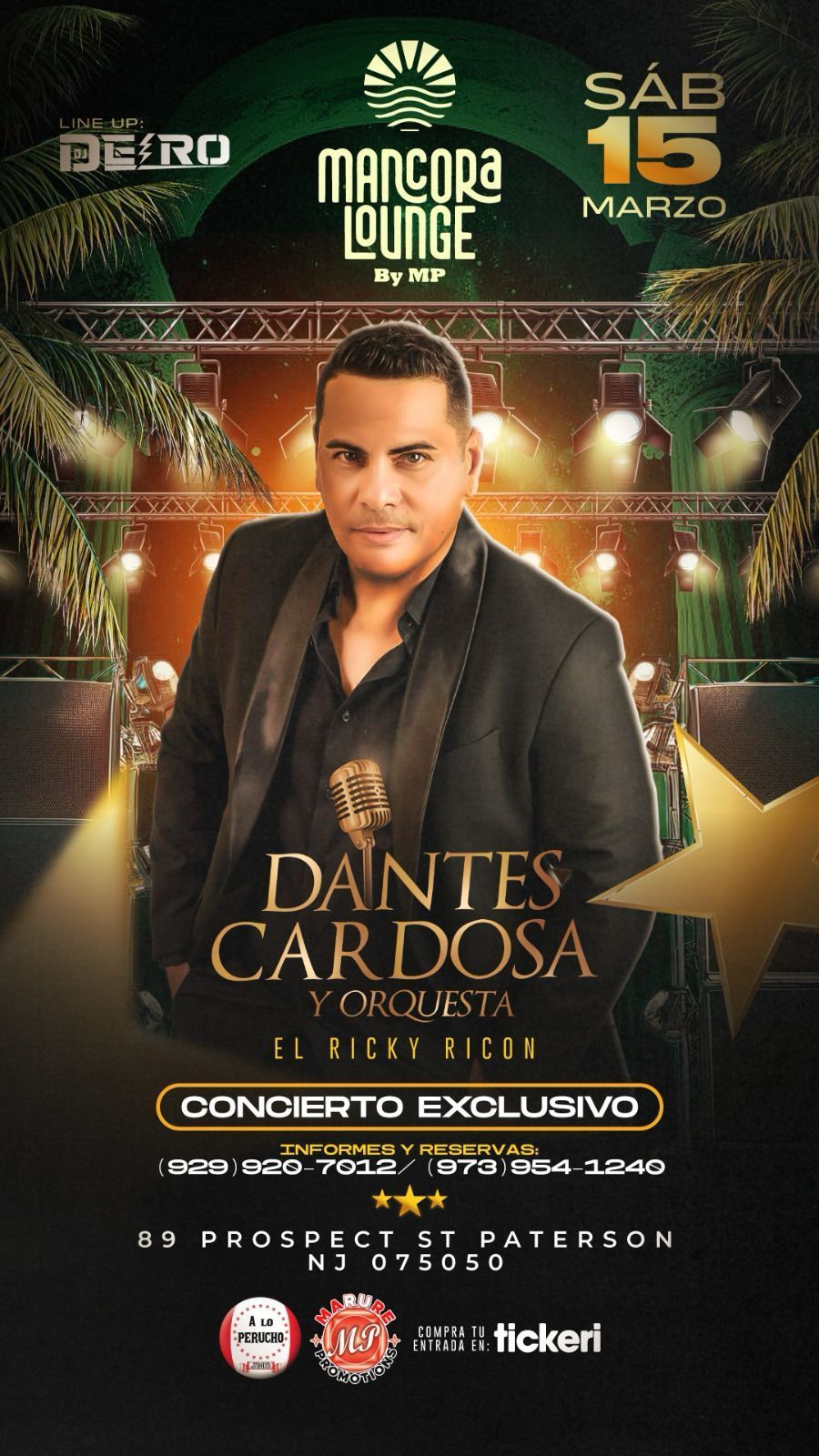 DANTES CARDOSA (EL RICKY RICON) EN CONCIERTO !!!