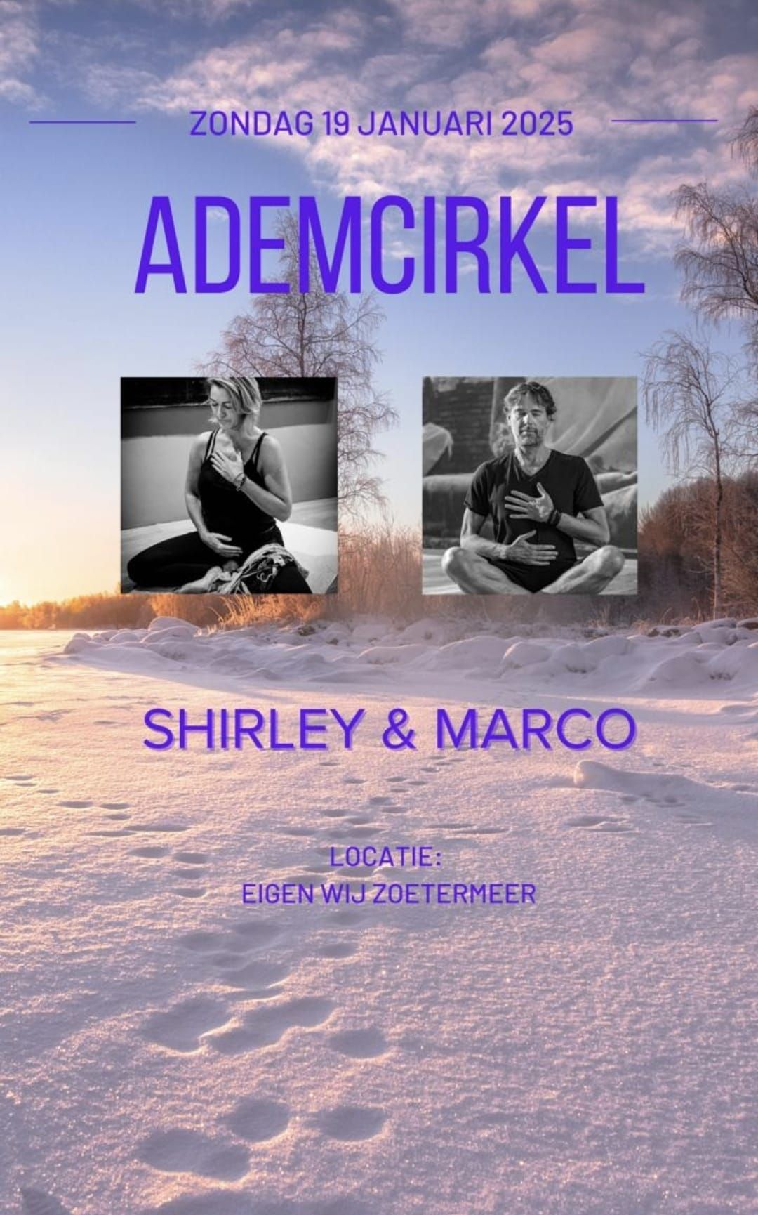 Ademcirkel met Marco & Shirley 