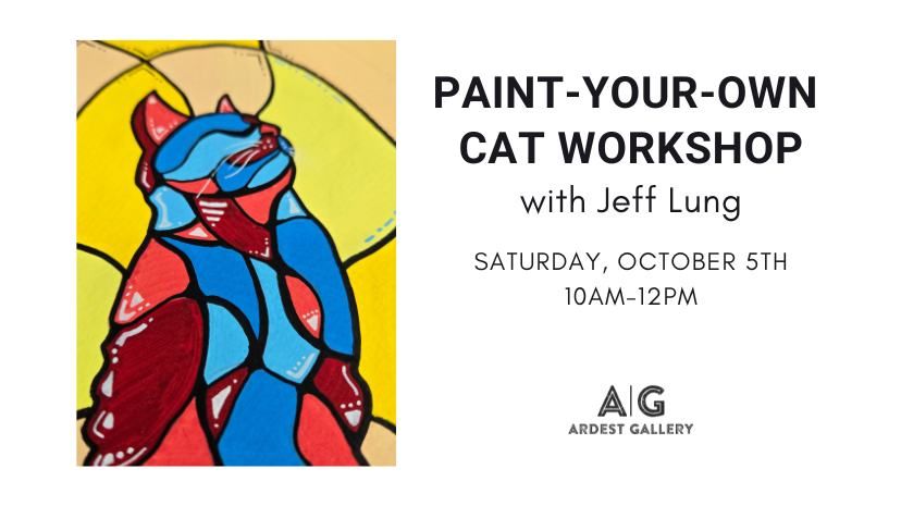 Paint-Your-Own Cat Workshop with Jeff Lung