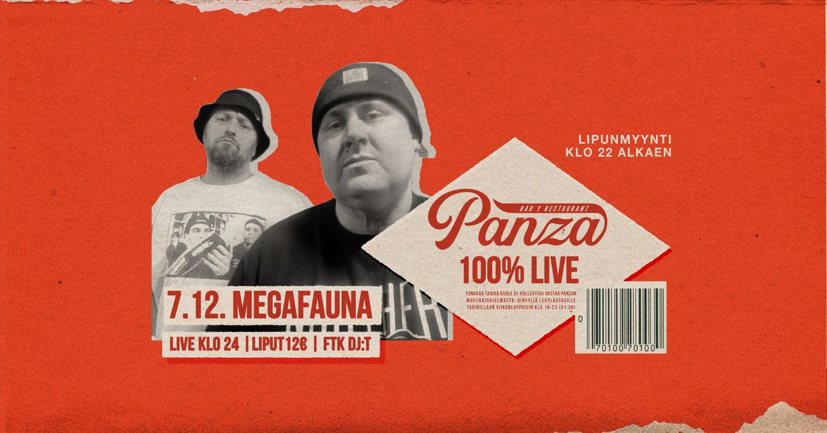 Live: MEGAFAUNA @ Panza