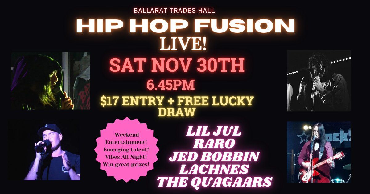 Hip Hop Fusion -Live!