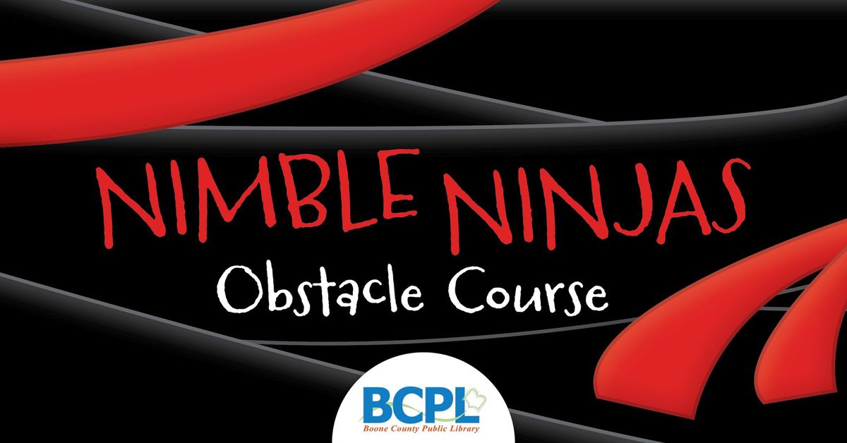 Nimble Ninjas Obstacle Course: 3-5 years