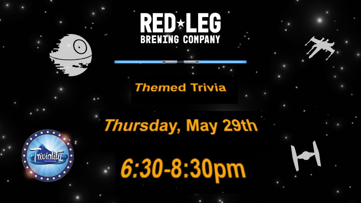 Themed Trivia - "May the Force Be With You" Trivia Night