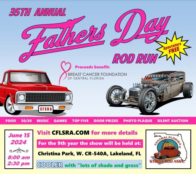 CFSRA 35th Annual Father's Day Rod Run